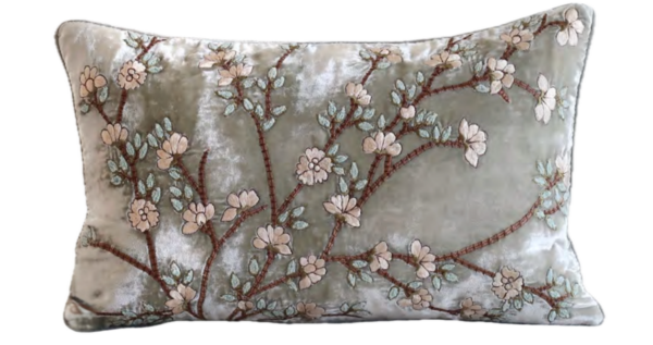 Tuileries Silver Blue Pillowcase